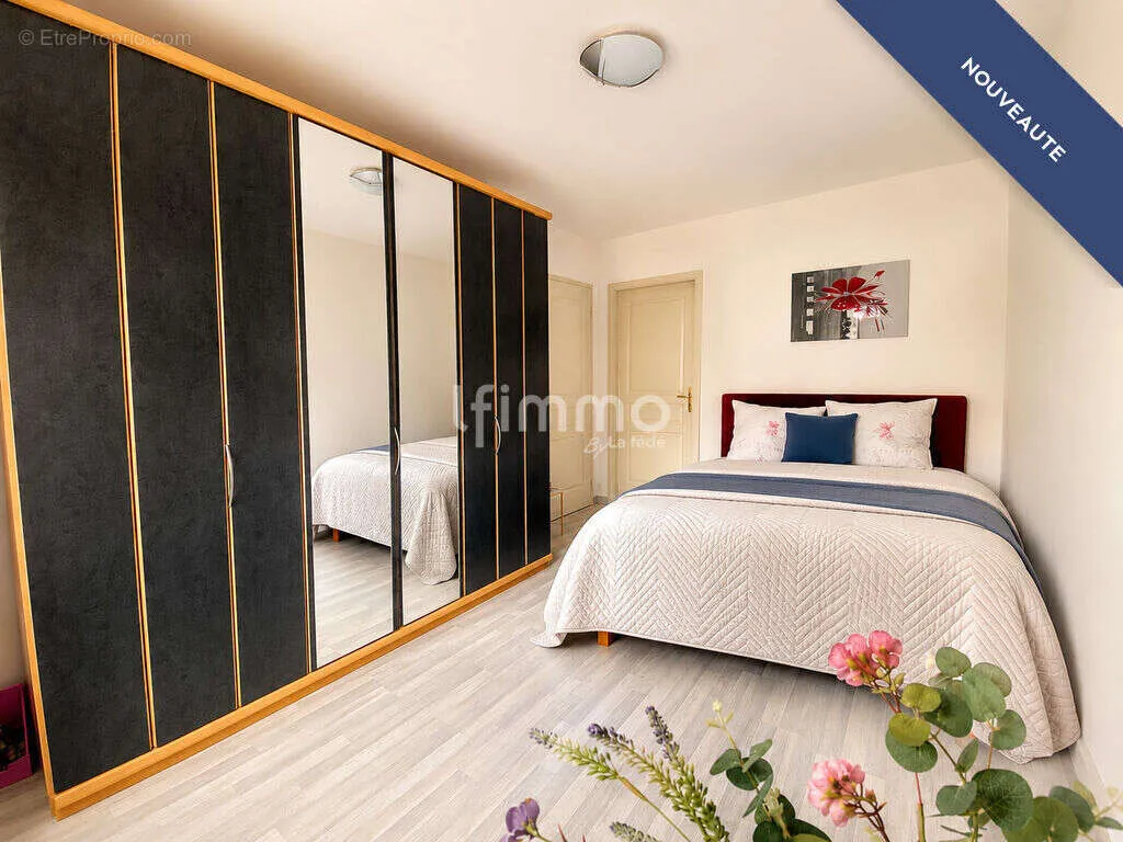 Chambres - F2 Fonctionnel avec Balcon et Parking à Mulhouse