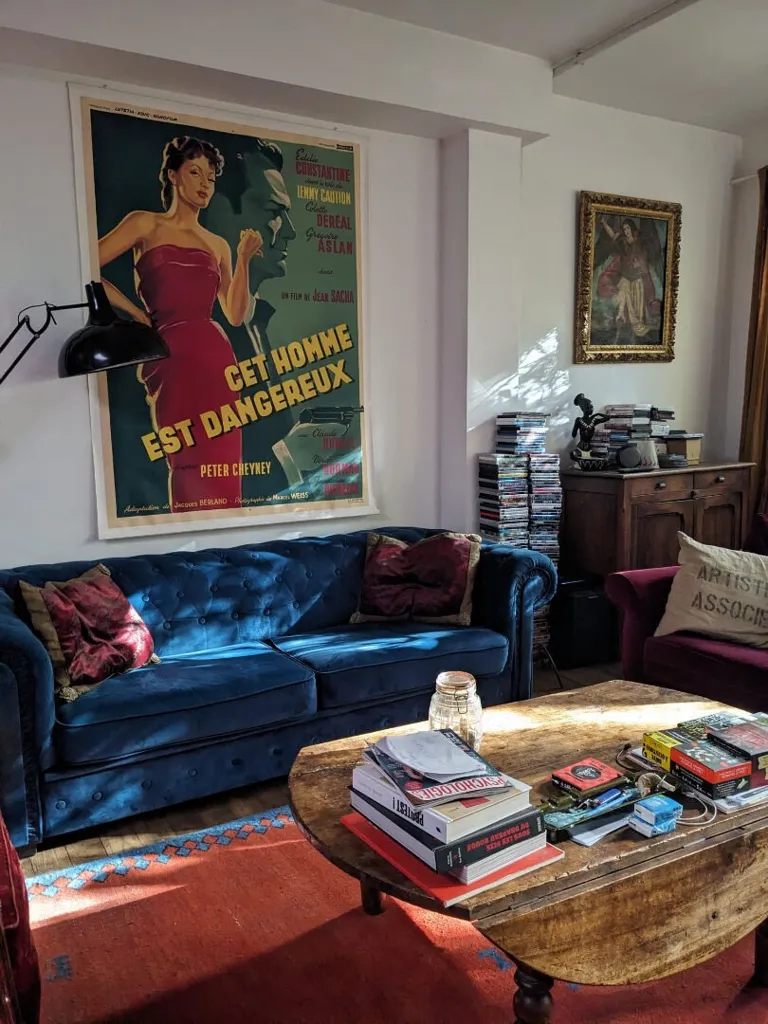 Séjour - Appartement avec Jardin en Jouissance au 18ème Arrondissement