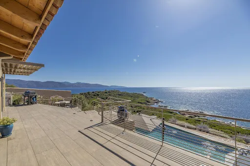 Terrass - Luxury Villa with Sea View in Sagone