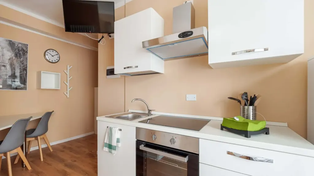 Cuisine - Studio Flat with Open Kitchen in Milan