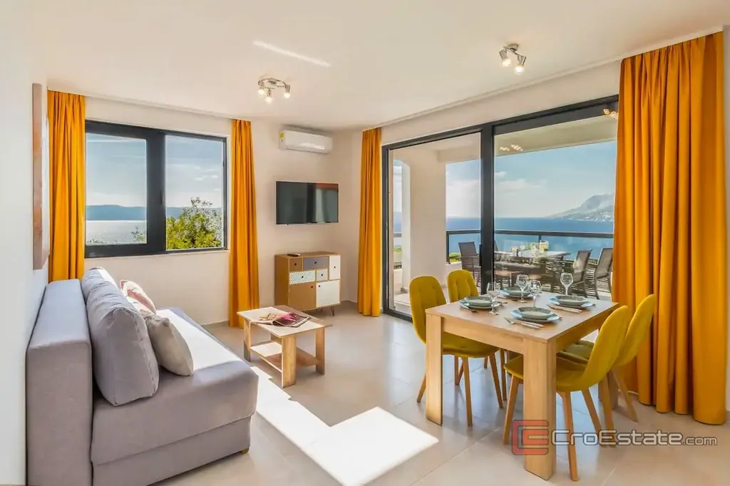 Elutuba - Villa with Pool and Sea View near Makarska