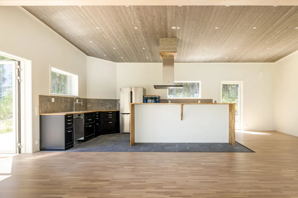 Cucina - Modern Villa with Lake View in Vanbo