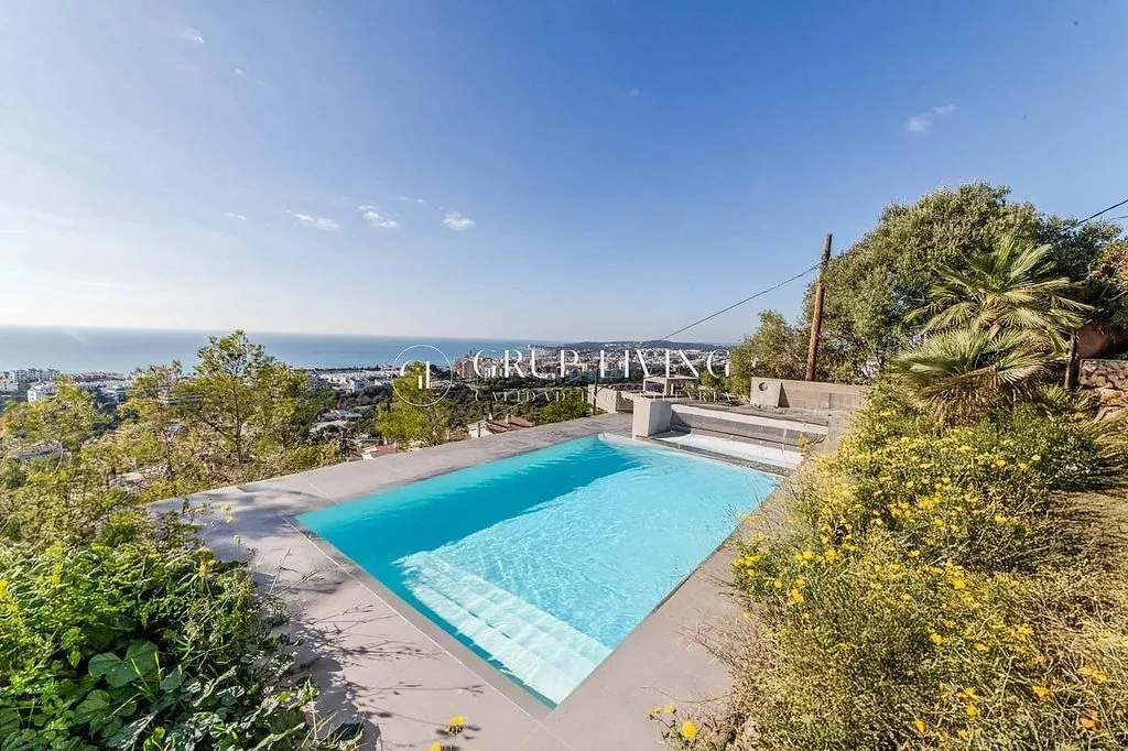 Piscine - Contemporary Villa with Sea View in Sitges