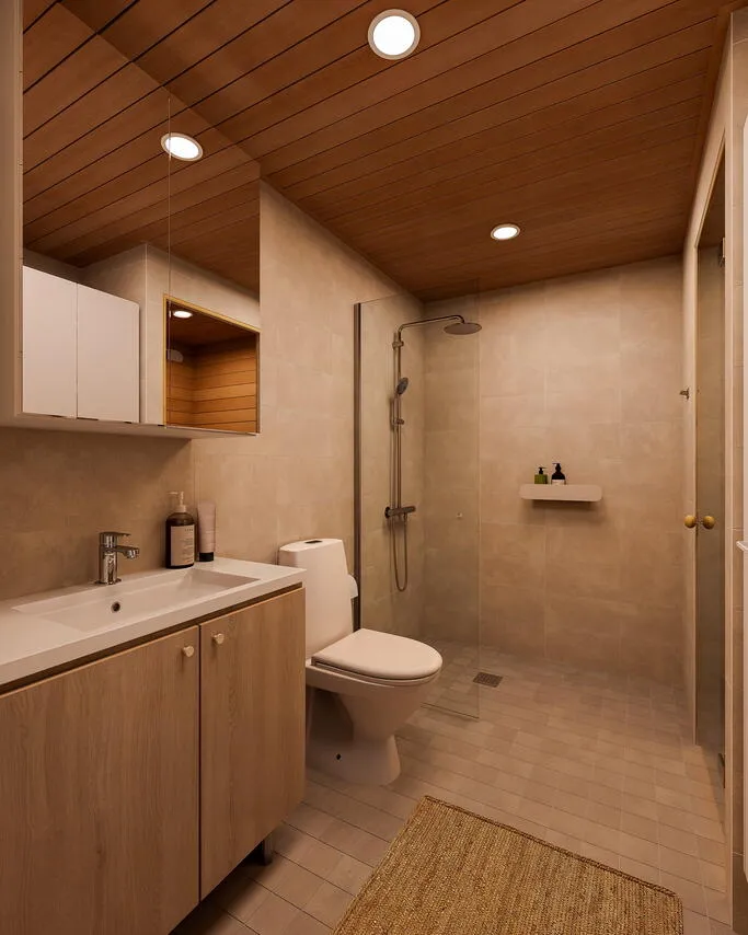 Vannitoad - Modern Apartments with Sauna in Rovaniemi