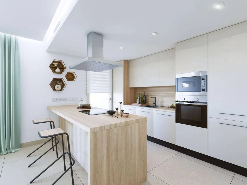 Köök - Luxury Flat with Pool in Mijas, Andalusia