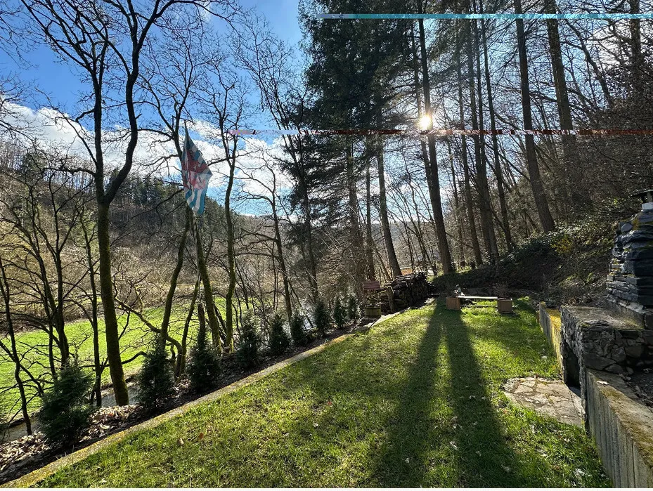 Jardin - Chalet avec Jardin et Vue sur Rivière à Dirbach