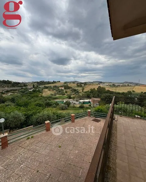 Terrasse - Villa with Panoramic View in Caltanissetta