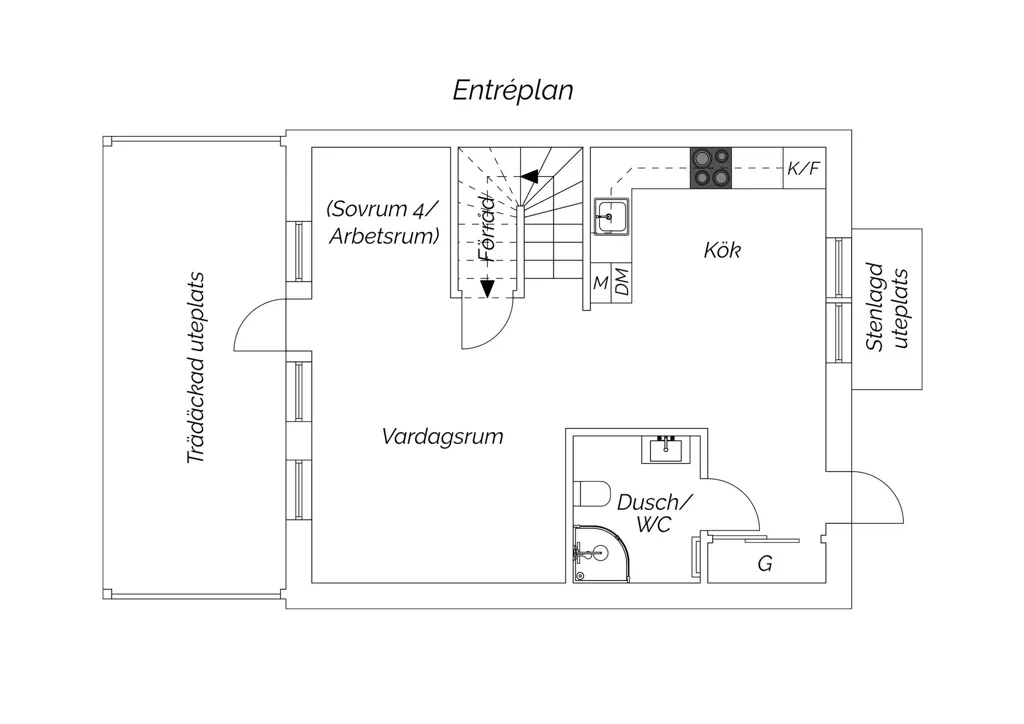 Plaan - Modern Flat with House-Style Feel in Central Älta
