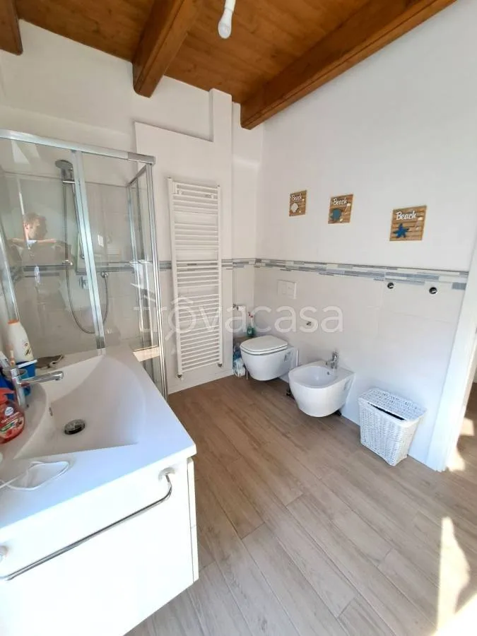 Bathrooms - Newly Built Villa with Garden in Saluzzo