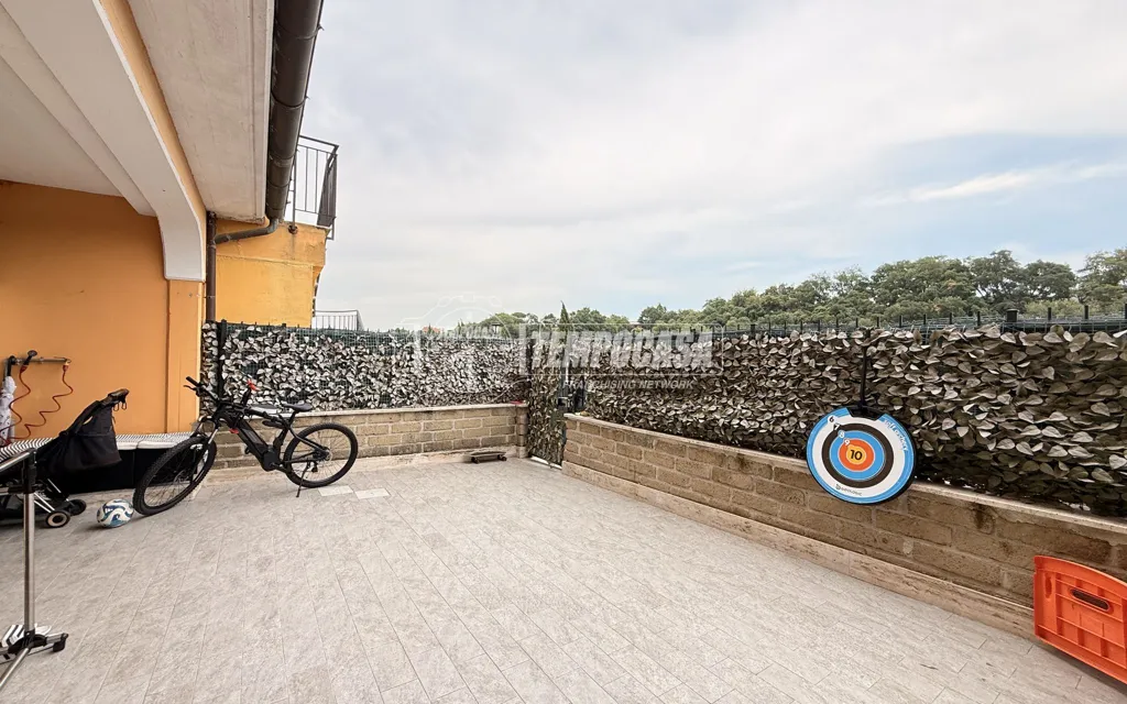 Terrasse - Rustic 2-Bedroom Flat with Private Garden in Rome