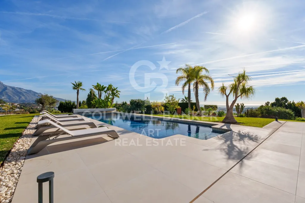Bassein - Contemporary Mediterranean Villa with Panoramic Views in Benahavís