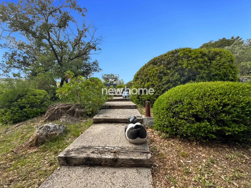 Garden - Luxury Farmhouse with Pool in Fayence