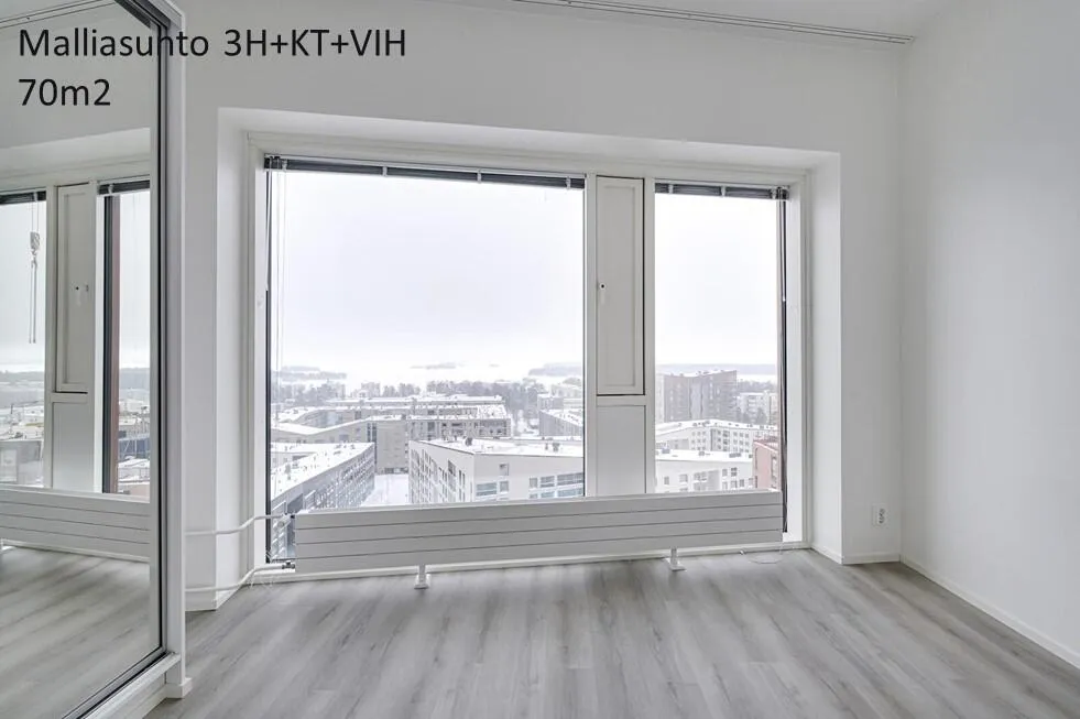 Toad - Modern Flat with Glazed Balcony in Aurinkolahti