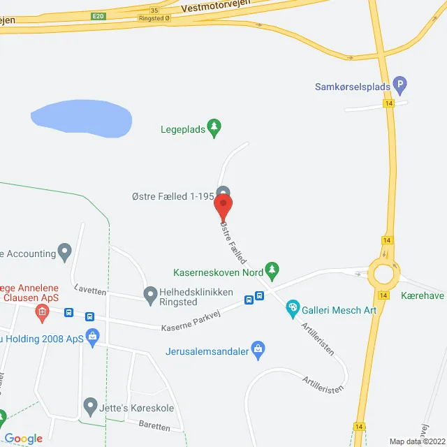 Three-Bedroom Flat in Ringsted