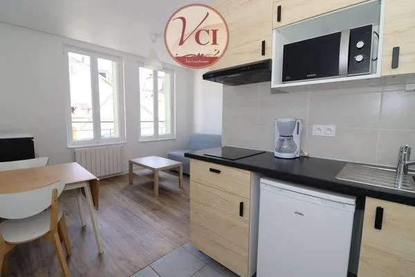 Cuisine - Studio Rénové à Vichy, Proche Centre