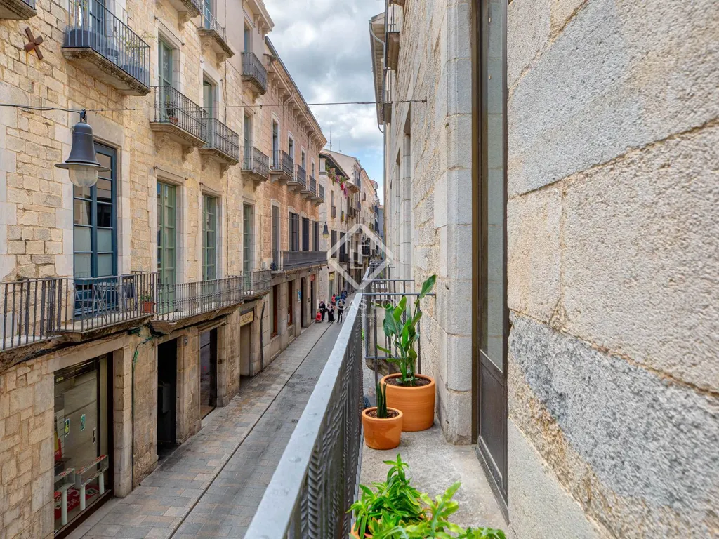 Balcon - Penthouse in Renovated Palace, Girona