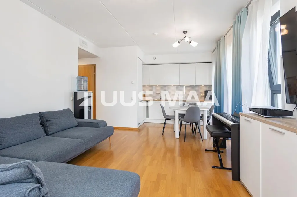 Séjour - 3-Bedroom Flat with Balcony in Lasnamäe