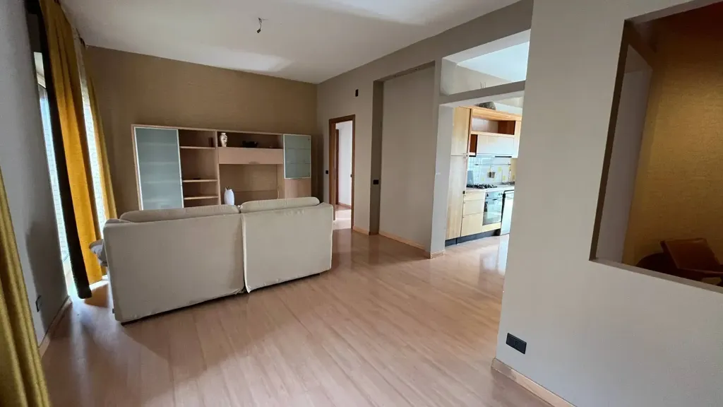 Living Room - Bright Apartment with Balcony in Vasto