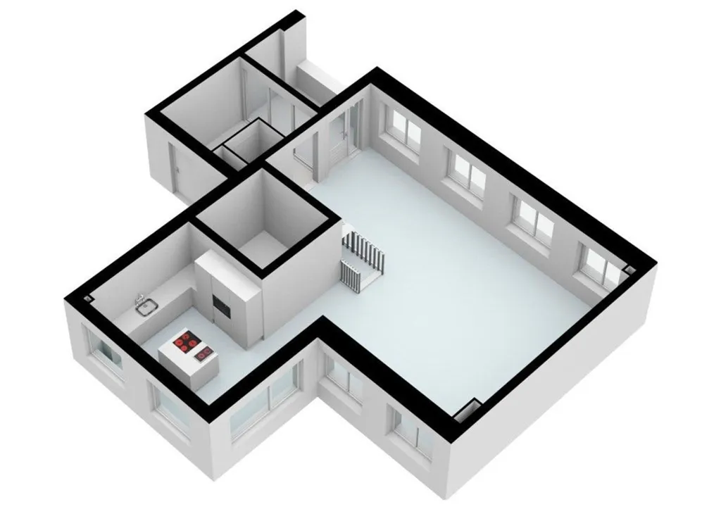 Plaan - Semi-Detached House with Courtyard in Den Haag