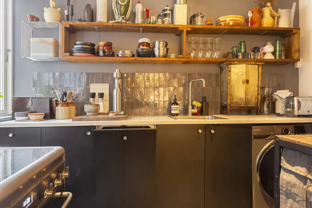 Cuisine - Condo with Sea View in Copenhagen S