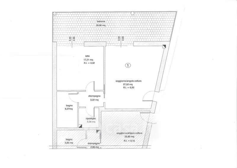 Plaan - Apartment with Marina View in Ravenna