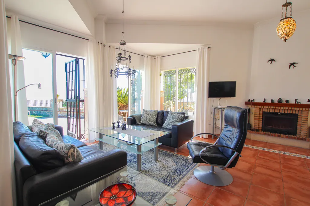 Séjour - Villa with Sea View and Pool in Tamango Hill