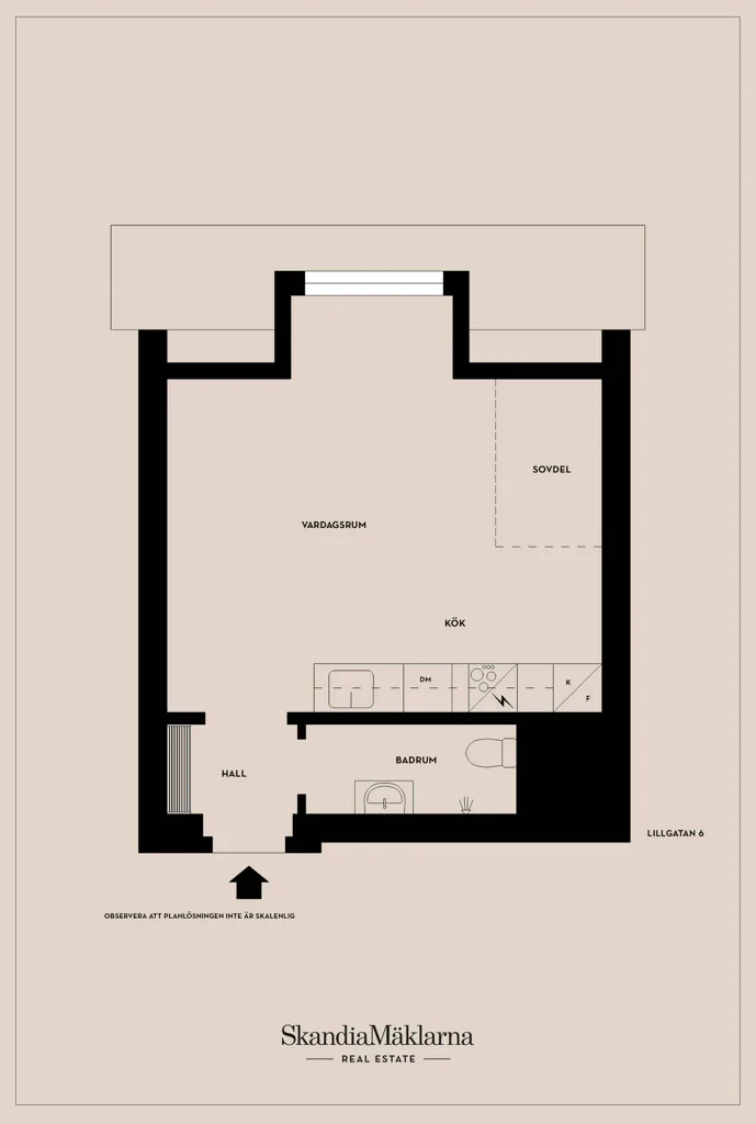 Plan - Modern Penthouse with City Views in Jönköping