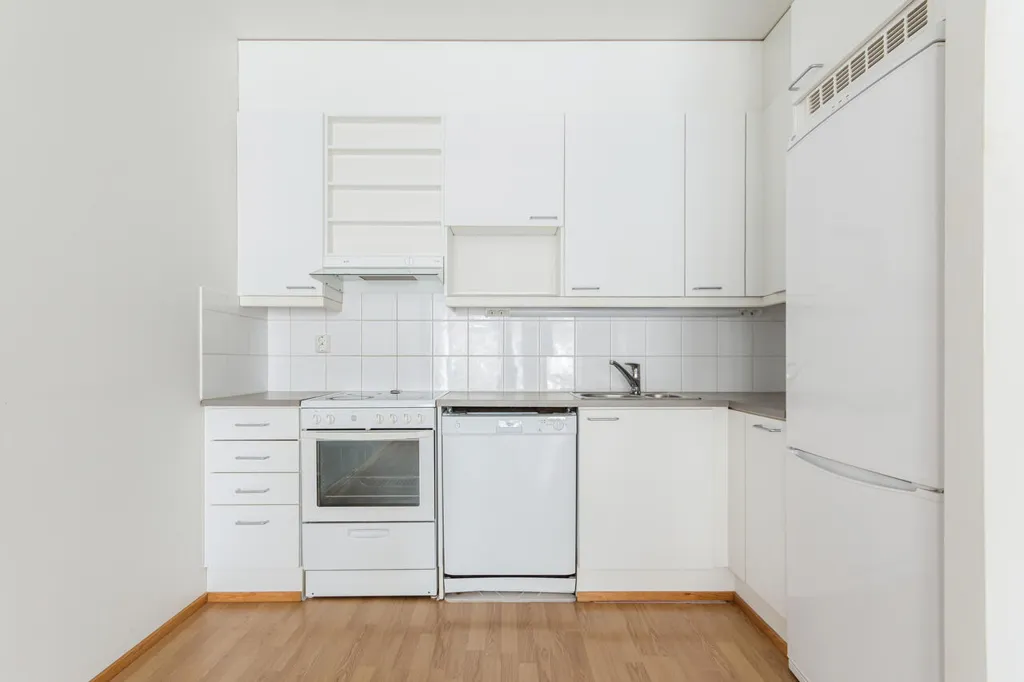 Köök - Terraced Apartment with Balcony in Helsinki