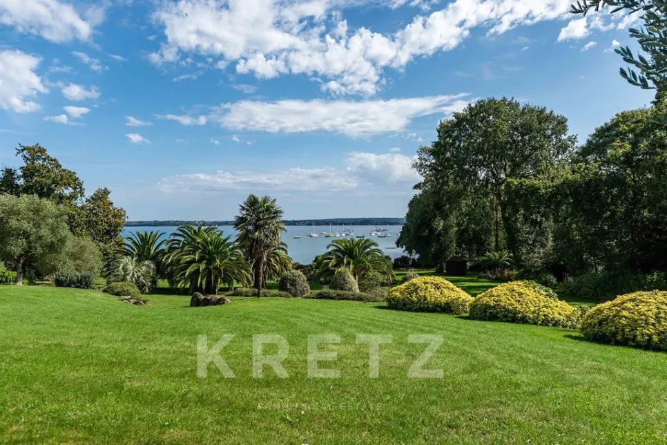 Jardin - Maison Bourgeoise avec Vue Mer à Plougastel