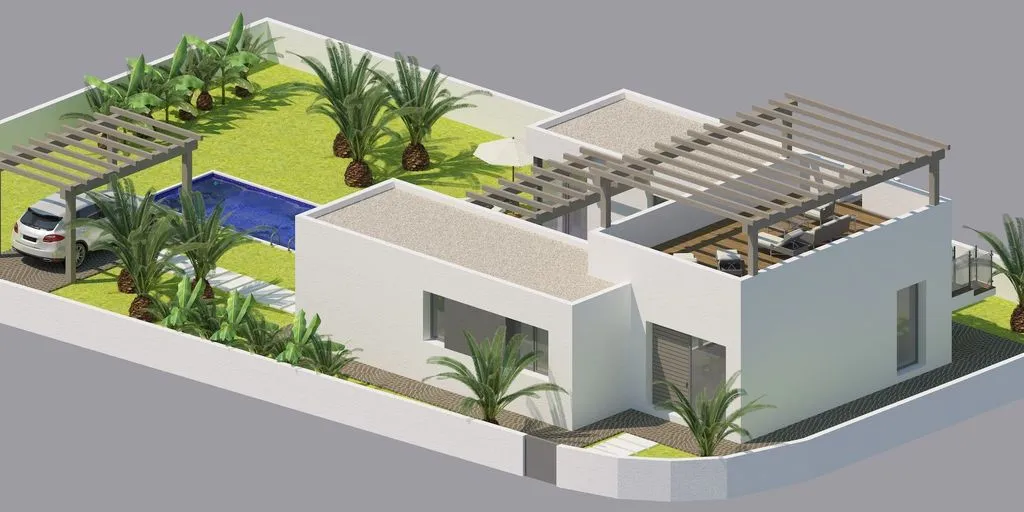 Modern Villa with Pool in Benijofar
