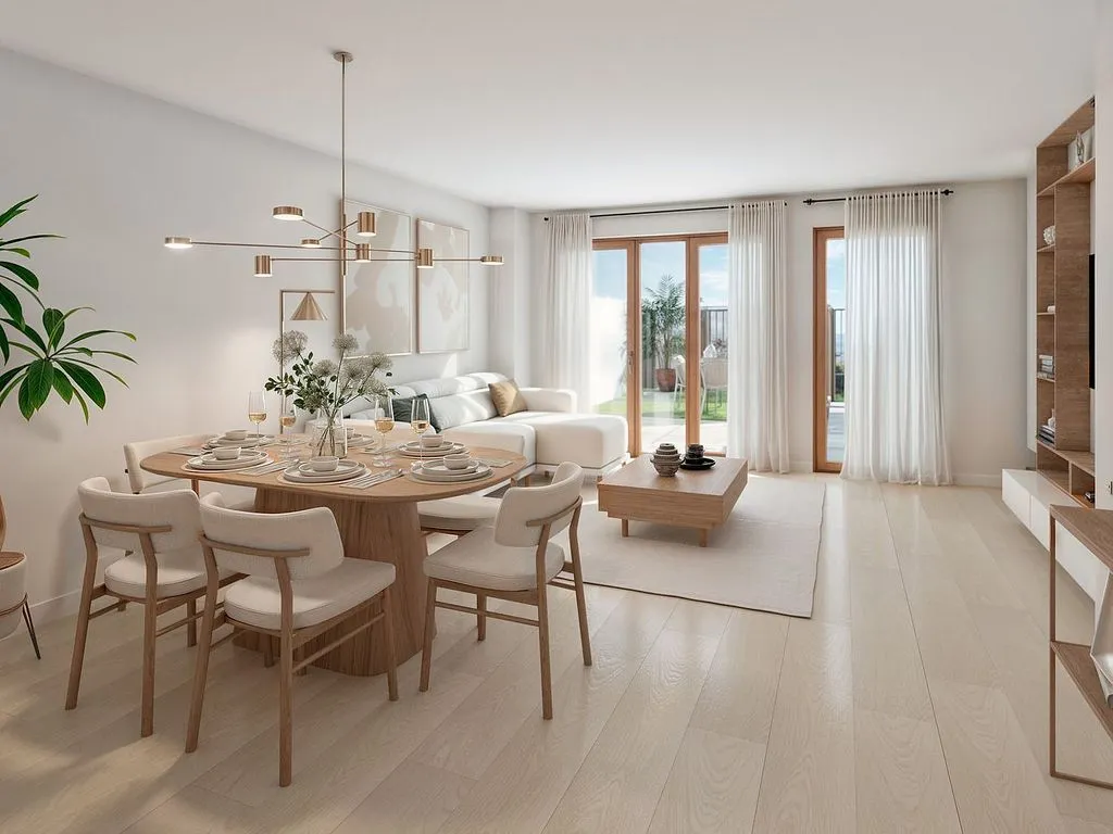 Söögituba - New Flat with Air Conditioning in Badalona