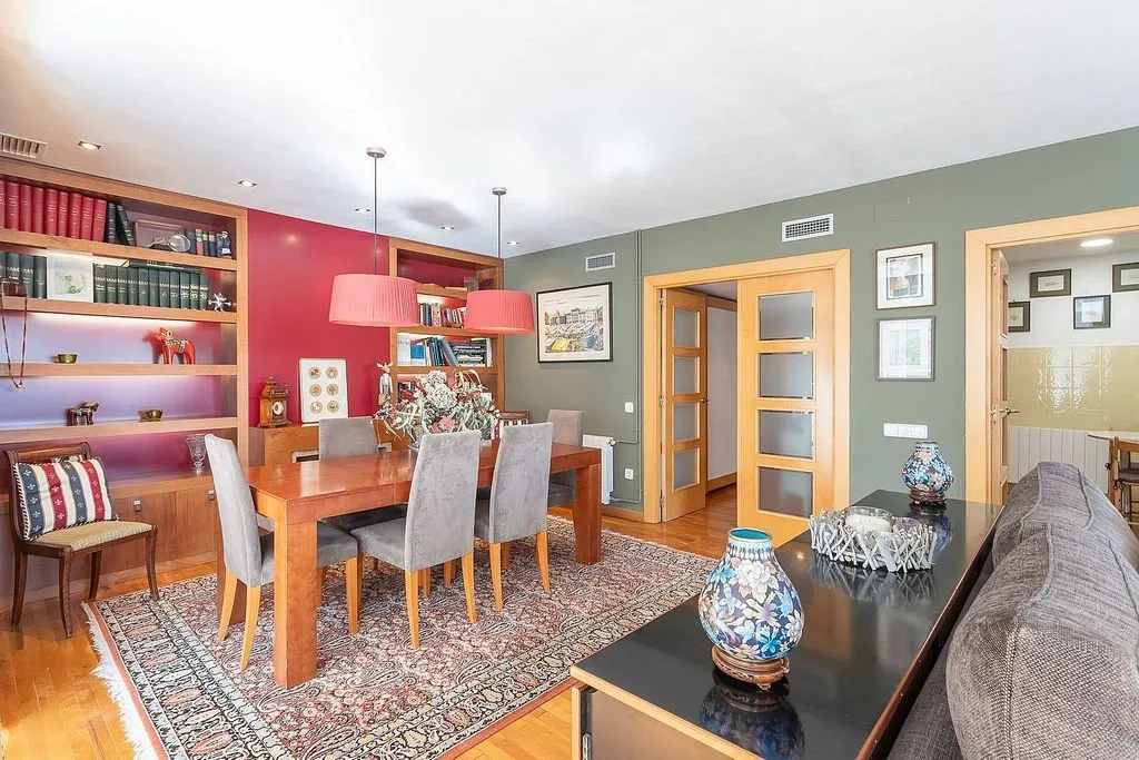 Dining Room - Apartment with Pool and Terrace in Sarrià