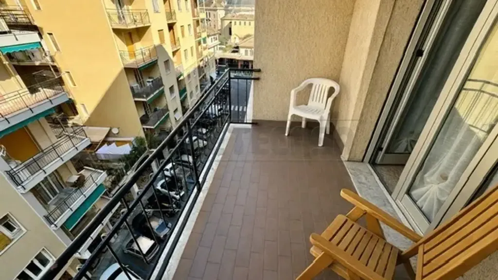 Balcon - Bright Apartment with Sea View in Loano