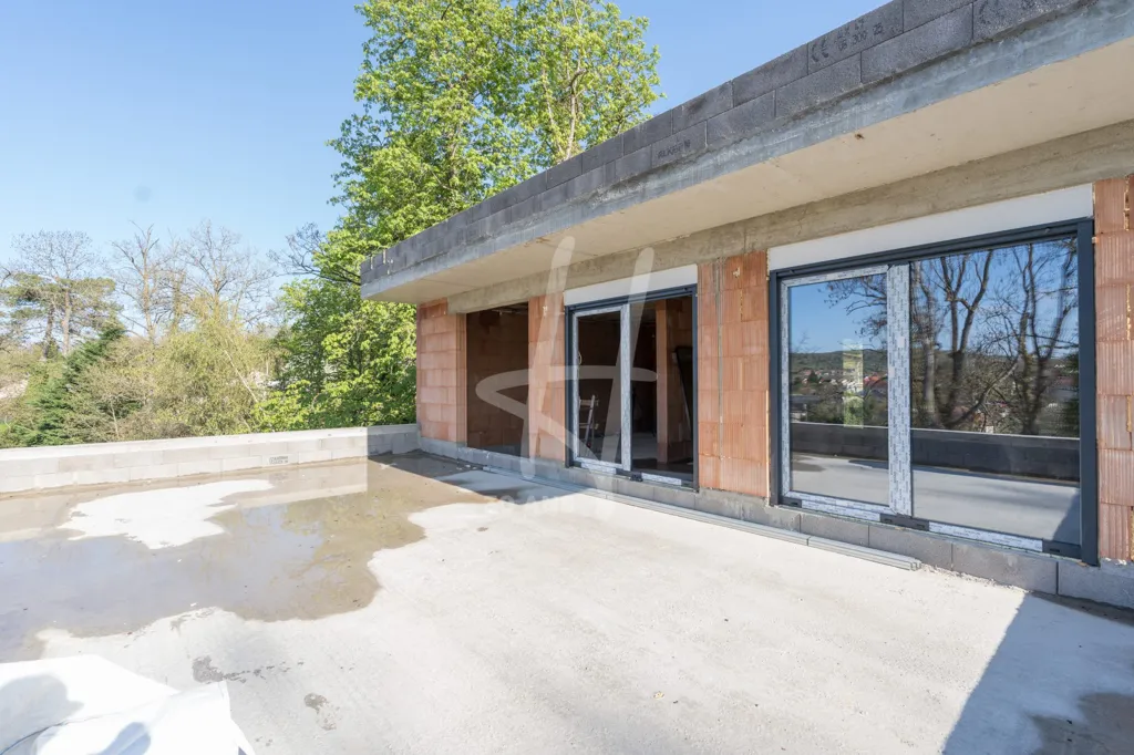 Terrasse - Villa Contemporaine avec Terrasses à Rozérieulles