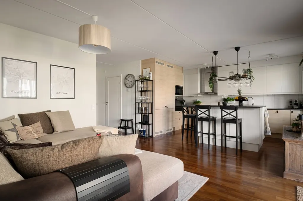 Elutuba - Three-Room Apartment with Two Balconies in Hovås