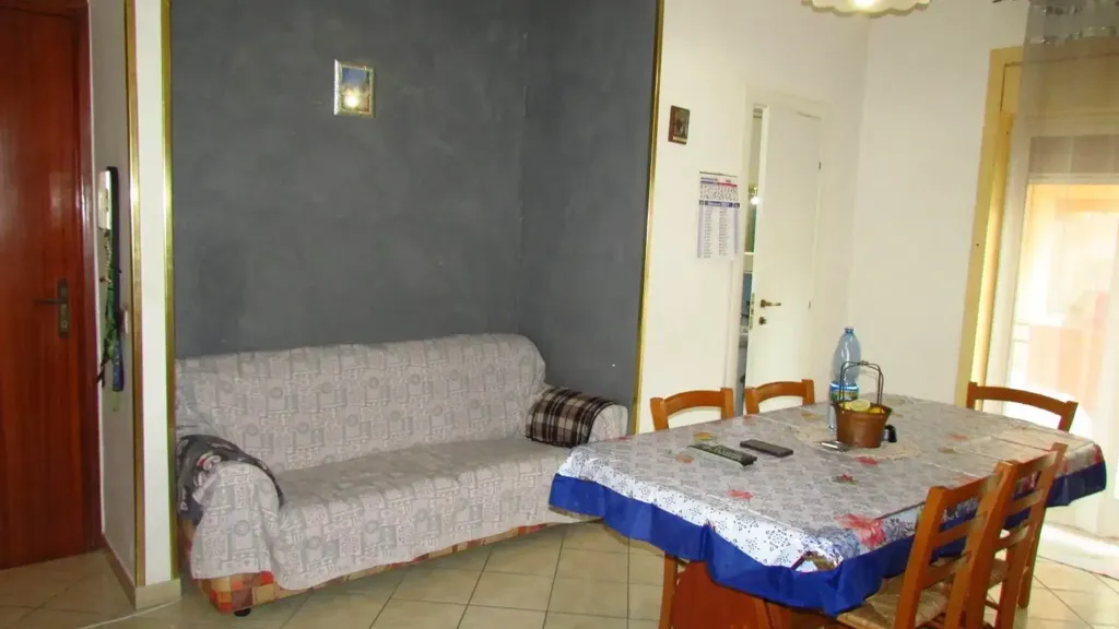 Sala da pranzo - Appartamento al piano terra con giardino a Sciacca