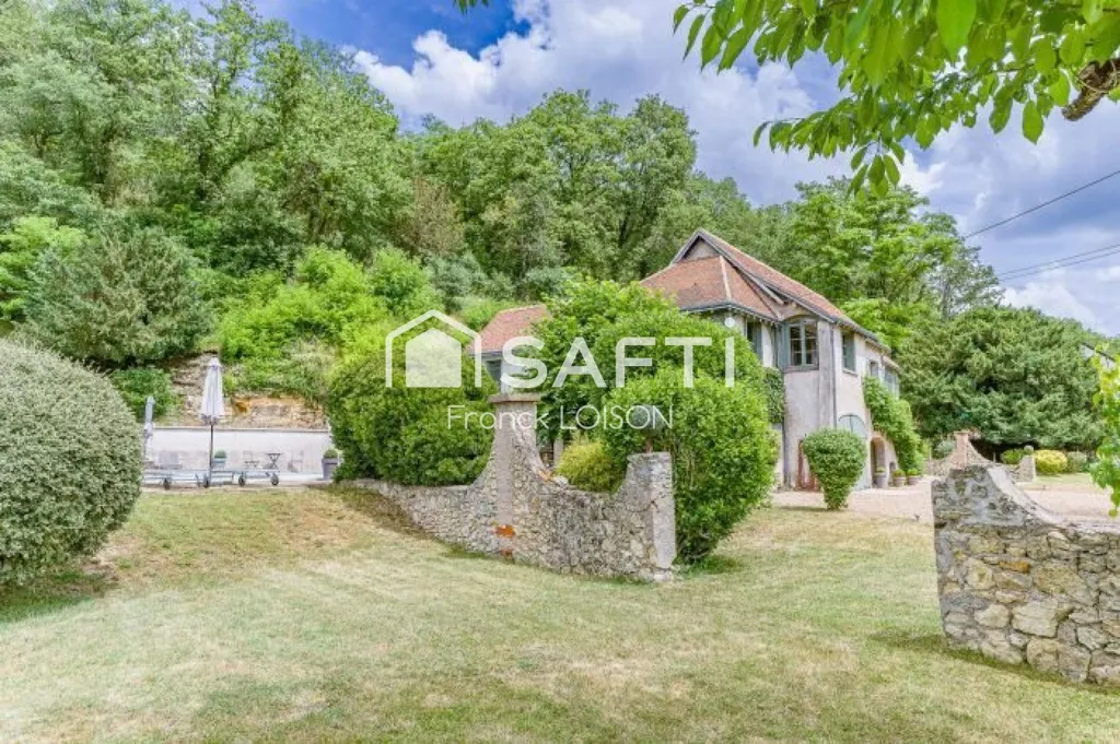 Giardino - Charming Hunting Lodge with Pool near Bléré