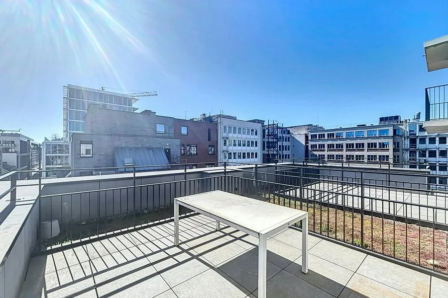 Balcon - Appartement Meublé avec Terrasse à Bruxelles