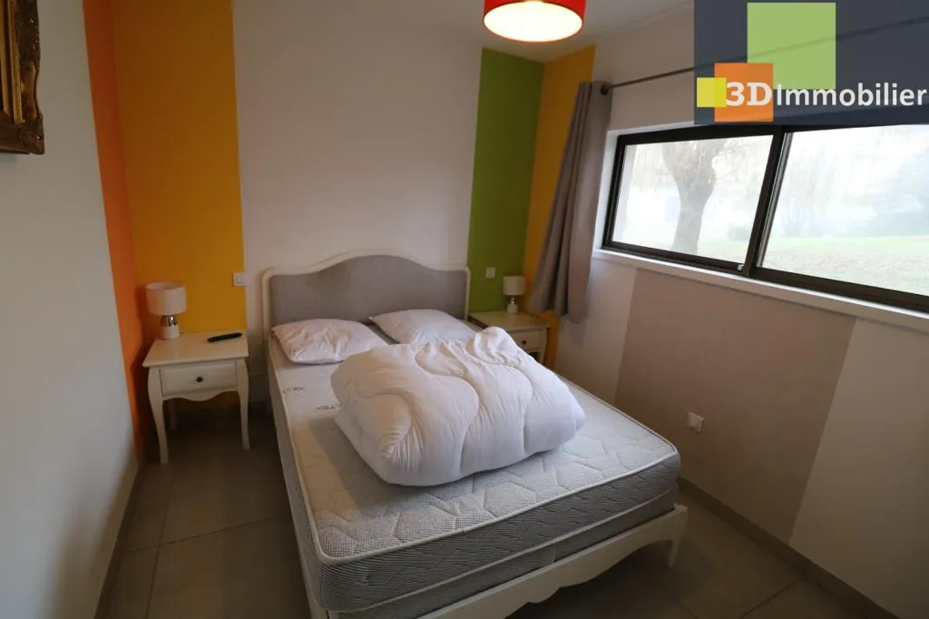 Chambres - Maison de Campagne avec Piscine et Jardin à Dole