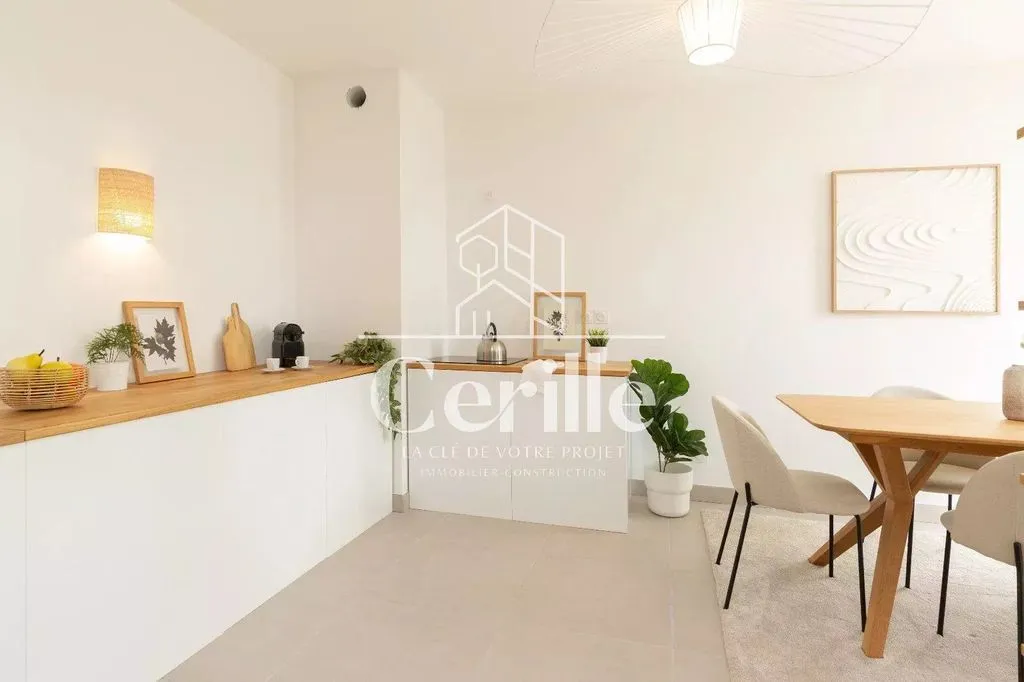 Salle à manger - Appartement Luxe 2 Chambres à Aix-en-Provence