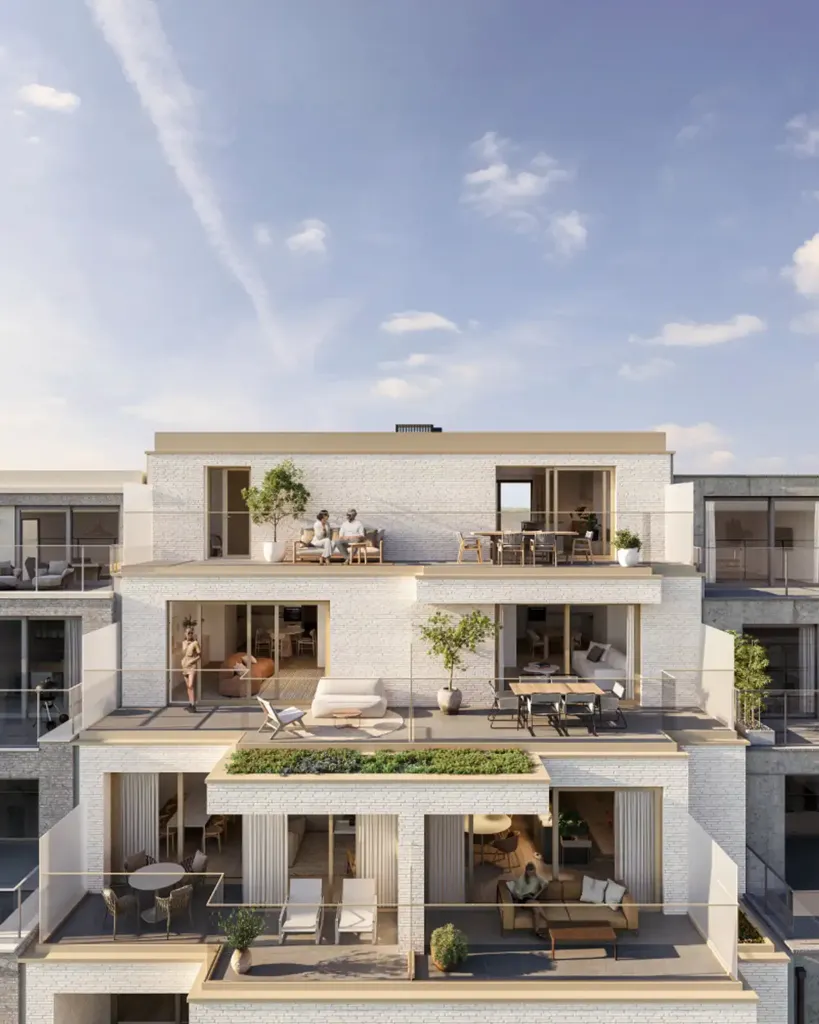 Extérieur - Appartement Moderne avec Terrasse à De Panne