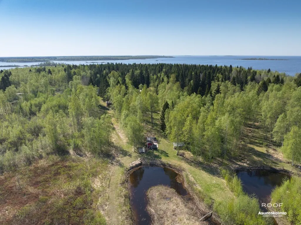 Õhuvaade - Cottage with Sea Sauna near Oulu
