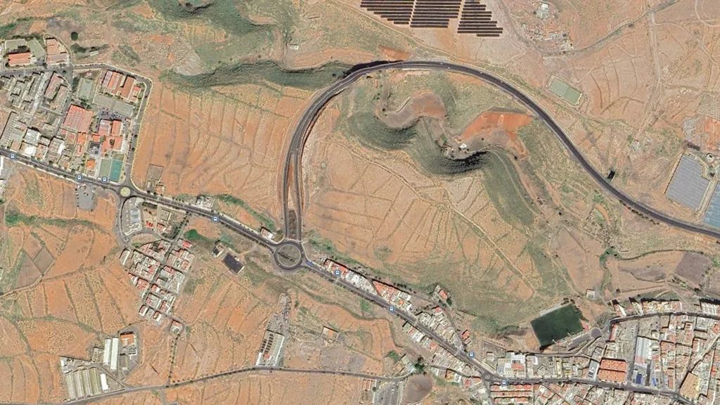 Vue aérienne - Urbanisable Land in Ingenio, Las Palmas