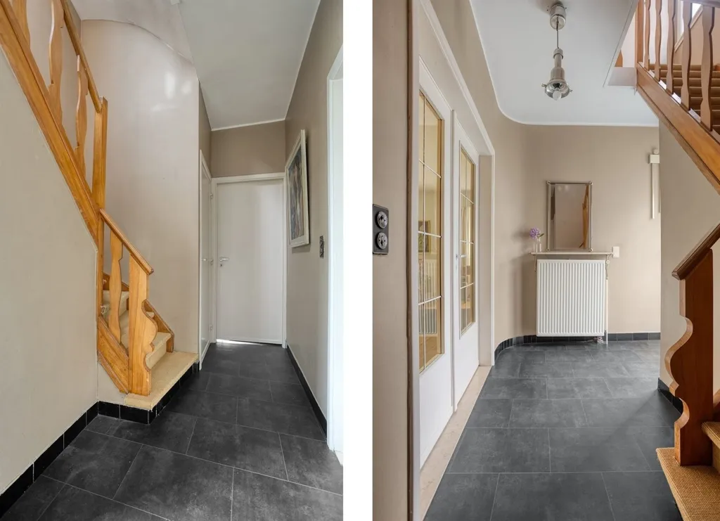 Entrée - Maison Rénovée avec Jardin à Edegem