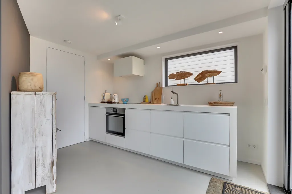 Cucina - Waterfront Villa with Steiger in Oud Ade