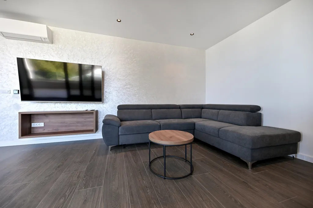 Séjour - Luxury Apartment with Sea View in Sukošan