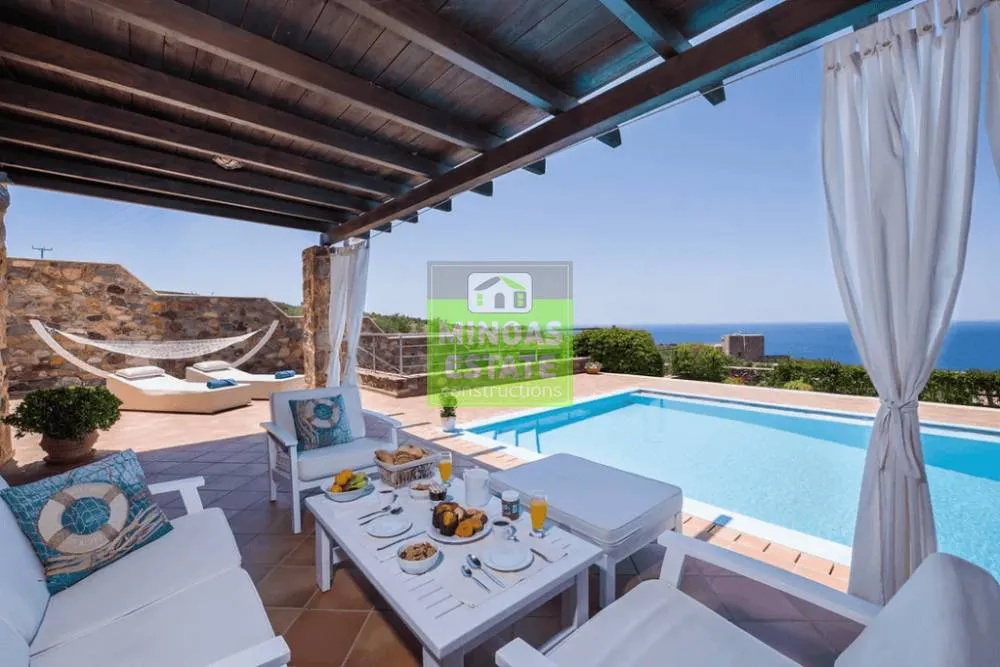 Bassein - Villa with Sea View in N. Chania, Chania