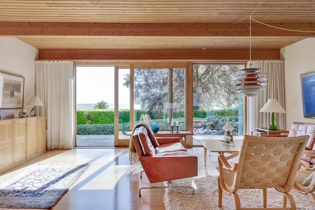 Séjour - Architectural Villa with Sea View in Bjärred