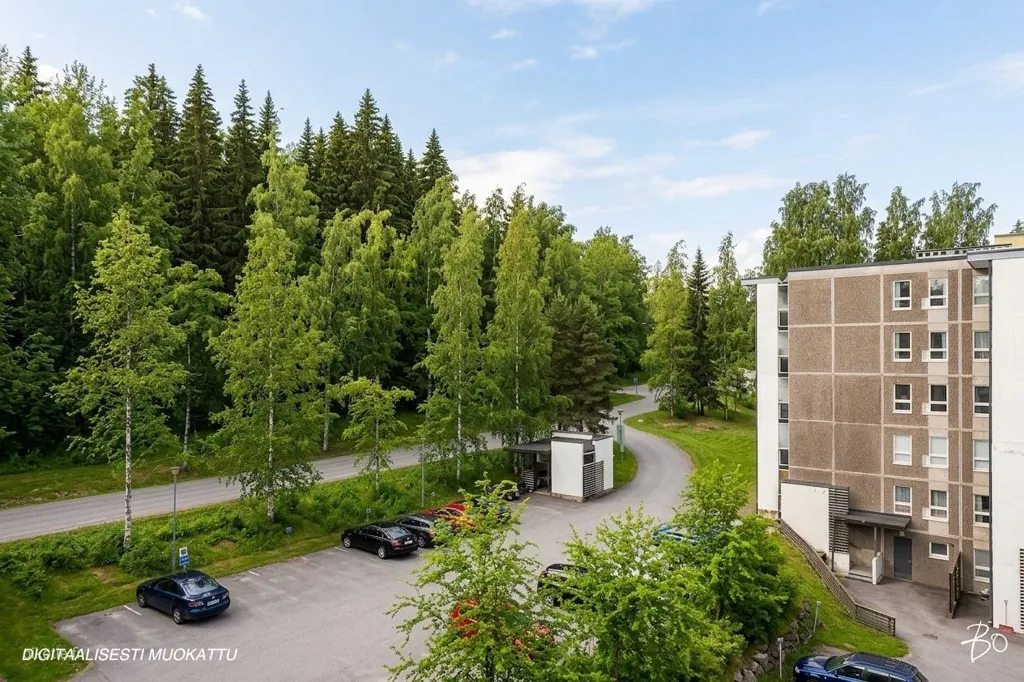 Vue aérienne - Apartment with Sauna and Balcony in Jyväskylä