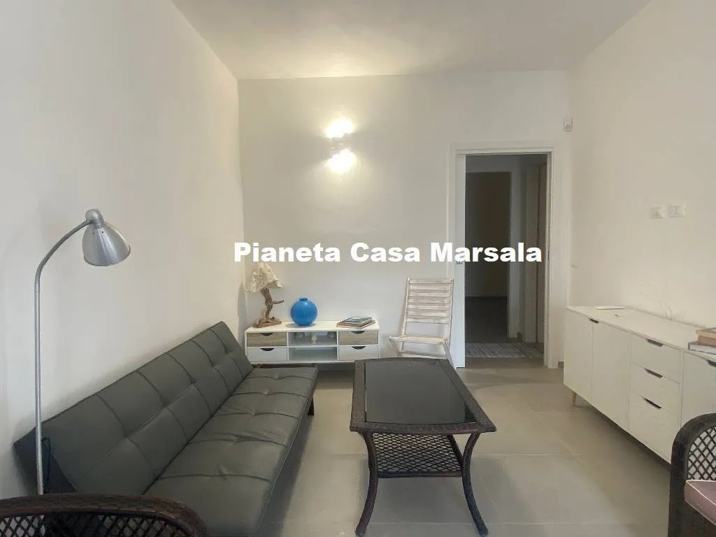 Séjour - Semi-detached Villa with Sea View in Marsala